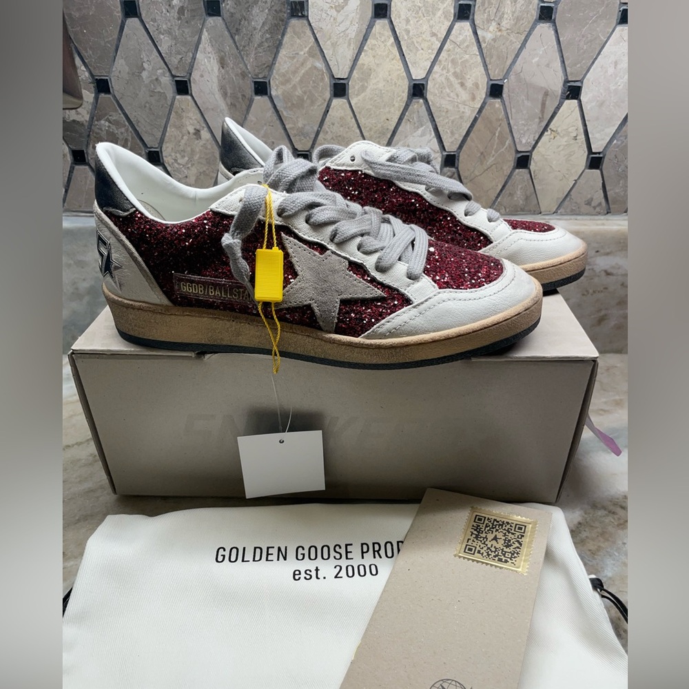 Golden Goose Ballstars Sz 37 NWT